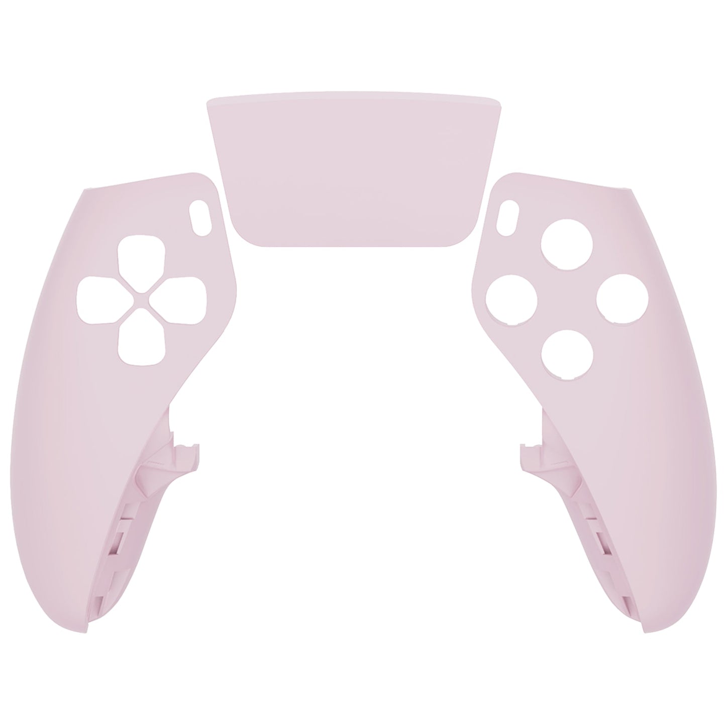 eXtremeRate PS5 edgeコントローラー対応交換対応用左右フロントハウジングシェル&タッチパッド【サクラピンク】
