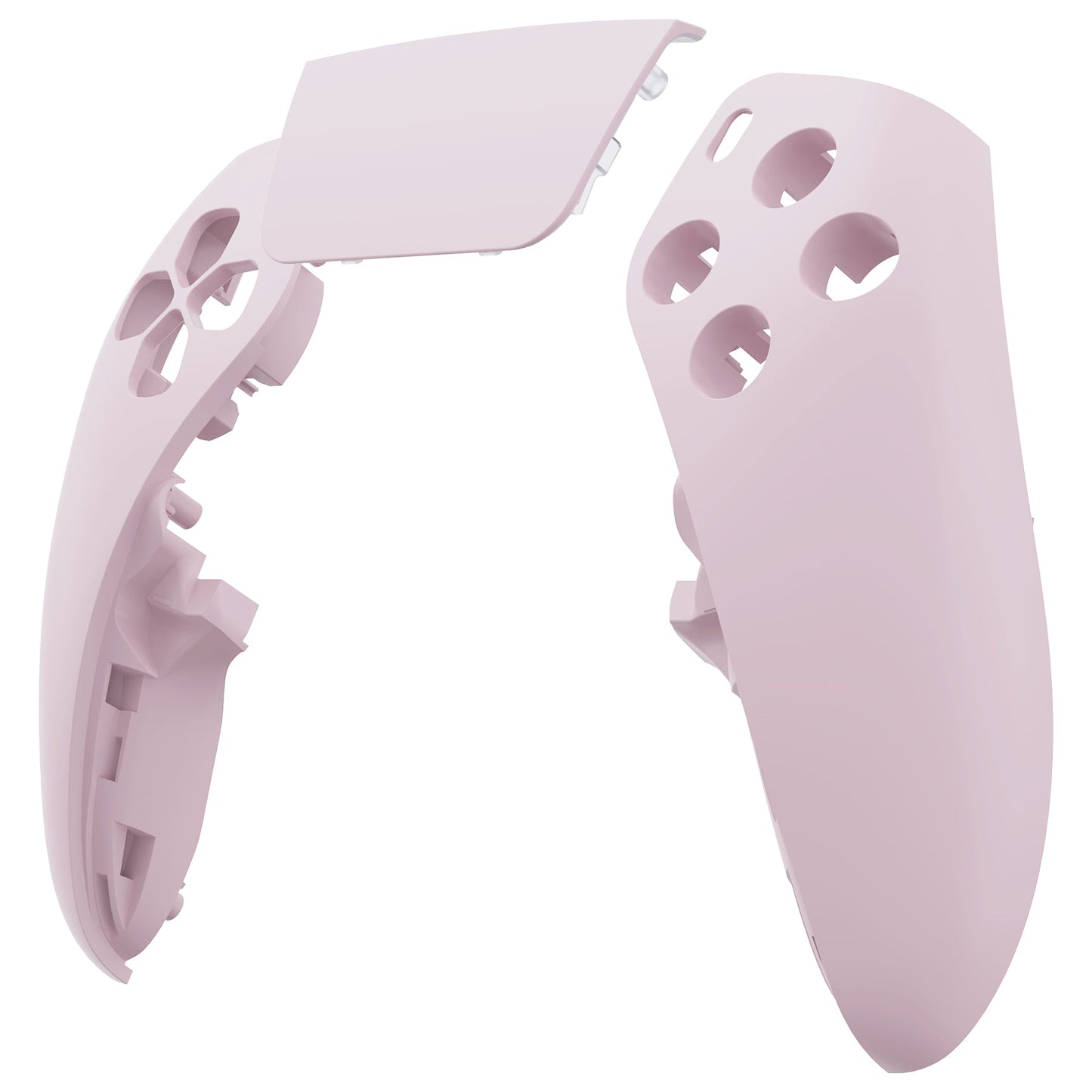 eXtremeRate PS5 edgeコントローラー対応交換対応用左右フロントハウジングシェル&タッチパッド【サクラピンク】
