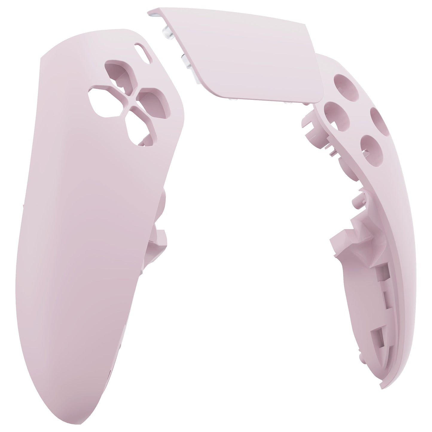 eXtremeRate PS5 edgeコントローラー対応交換対応用左右フロントハウジングシェル&タッチパッド【サクラピンク】