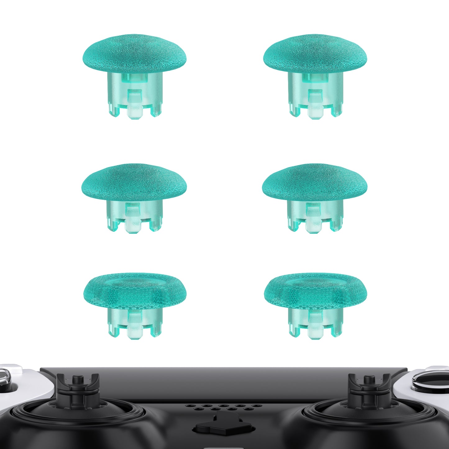 eXtremeRate PS5 edgeコントローラー対応交換対応用スワップ可能なサムスティック【エメラルドグリーン】