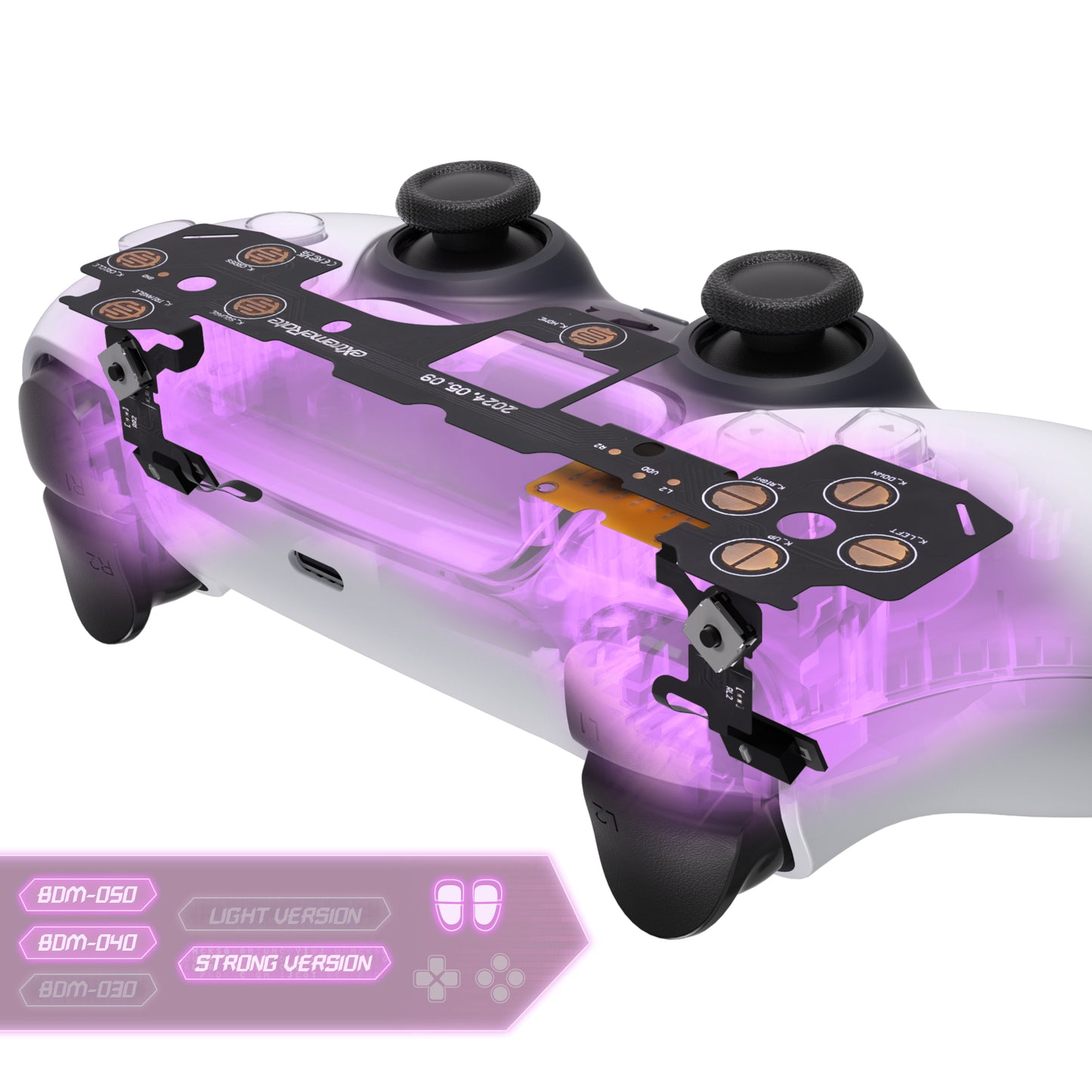 eXtremeRate PS5コントローラーBDM-040/050対応用ショルダーボタン対応用マイクロスイッチ-ストロングバージョンクリッキーヘアトリガーキットV2