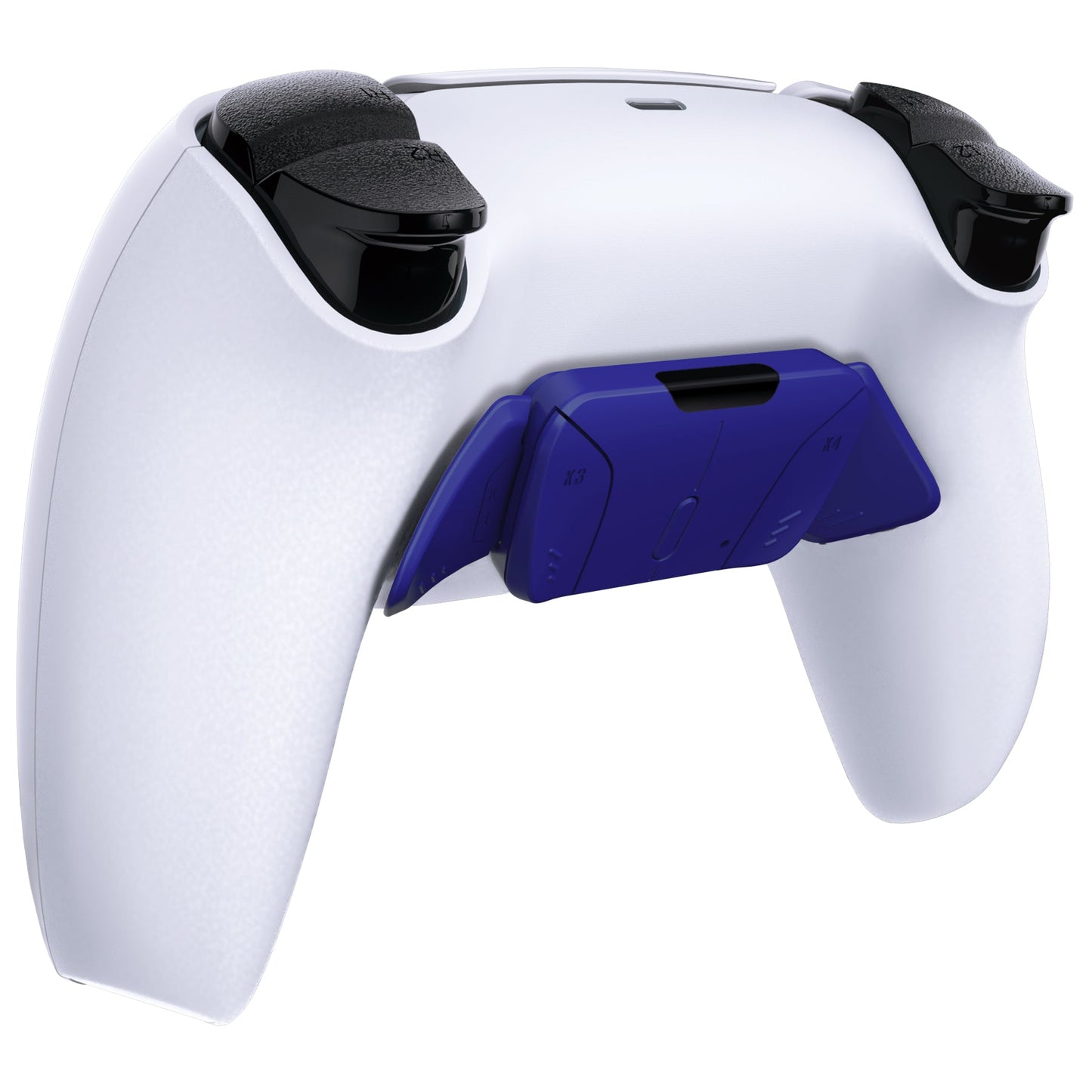 eXtremeRate RISEをRISE4キットに変更-PS5コントローラー対応eXtremeRate RISE & RISE4リマップキット対応用再設計されたK1 K2 K3 K4バックボタンハウジング&リマップPCBボード【深い青紫色】