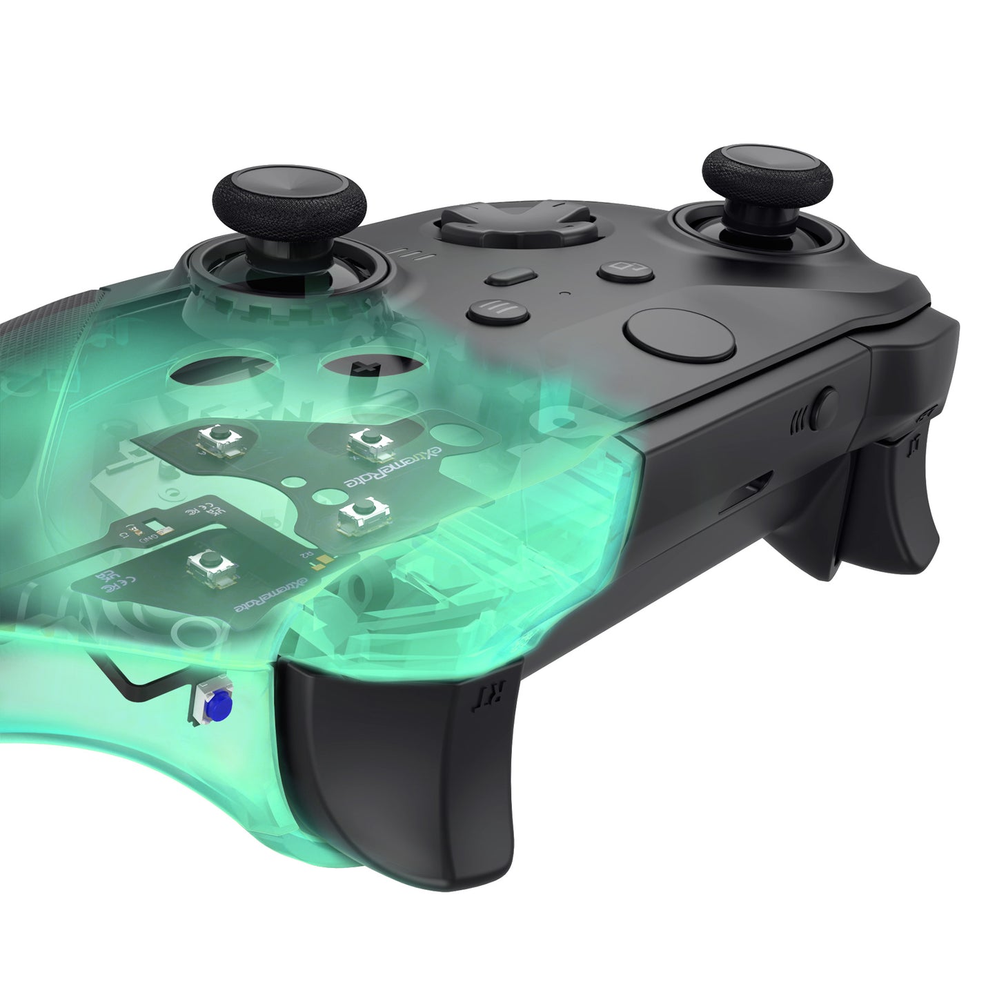 eXtremeRate Xbox Elite Series 2&Elite 2 Coreコントローラー(モデル1797)用Whole Clicky キット、ショルダーボタンおよび ABXY ボタン用、エルゴノミクス設計のタクタイルスイッチ LT RT A B X Y マウスクリックキット
