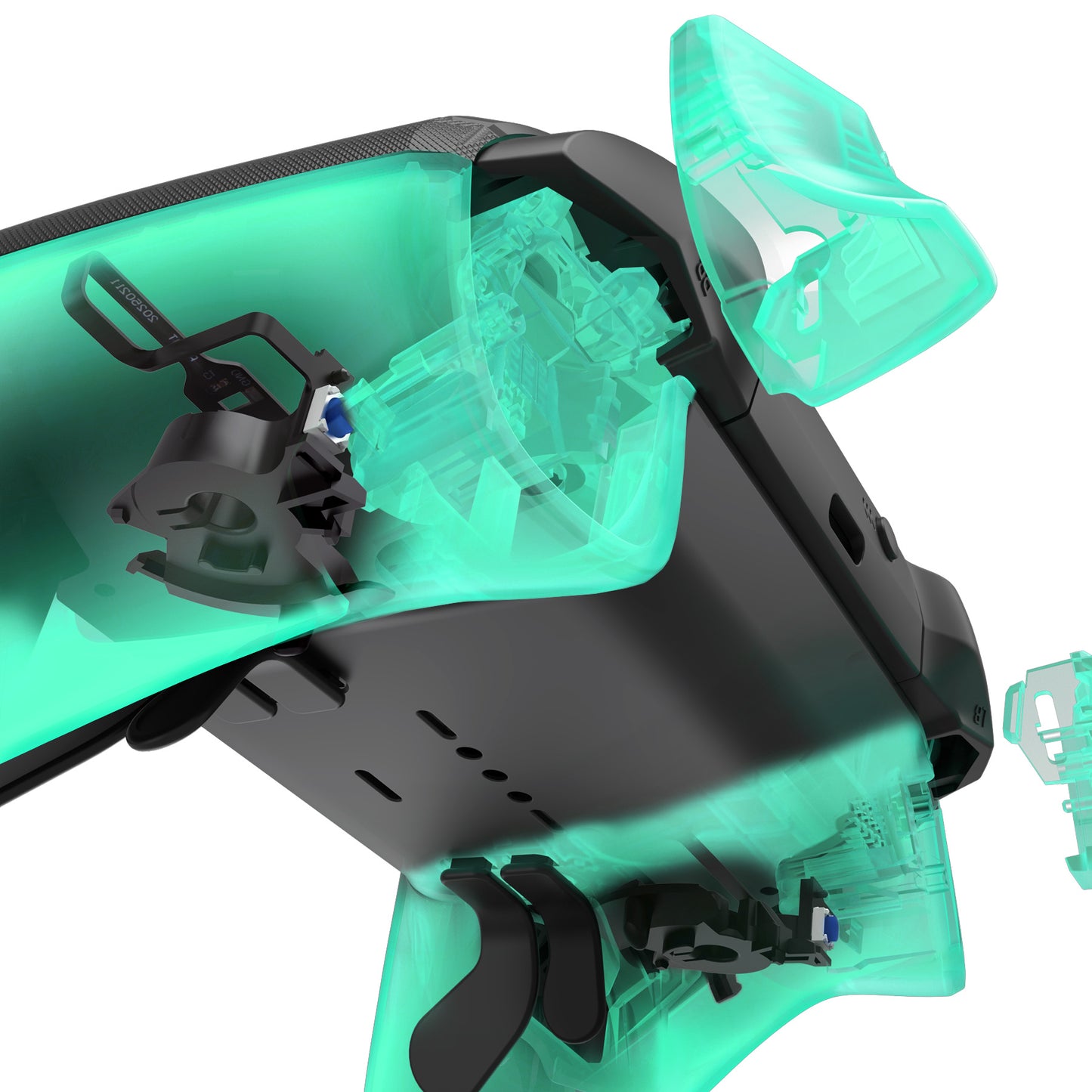 eXtremeRate Xbox Elite Series 2&Elite 2 Coreコントローラー(モデル1797)用Whole Clicky キット、ショルダーボタンおよび ABXY ボタン用、エルゴノミクス設計のタクタイルスイッチ LT RT A B X Y マウスクリックキット