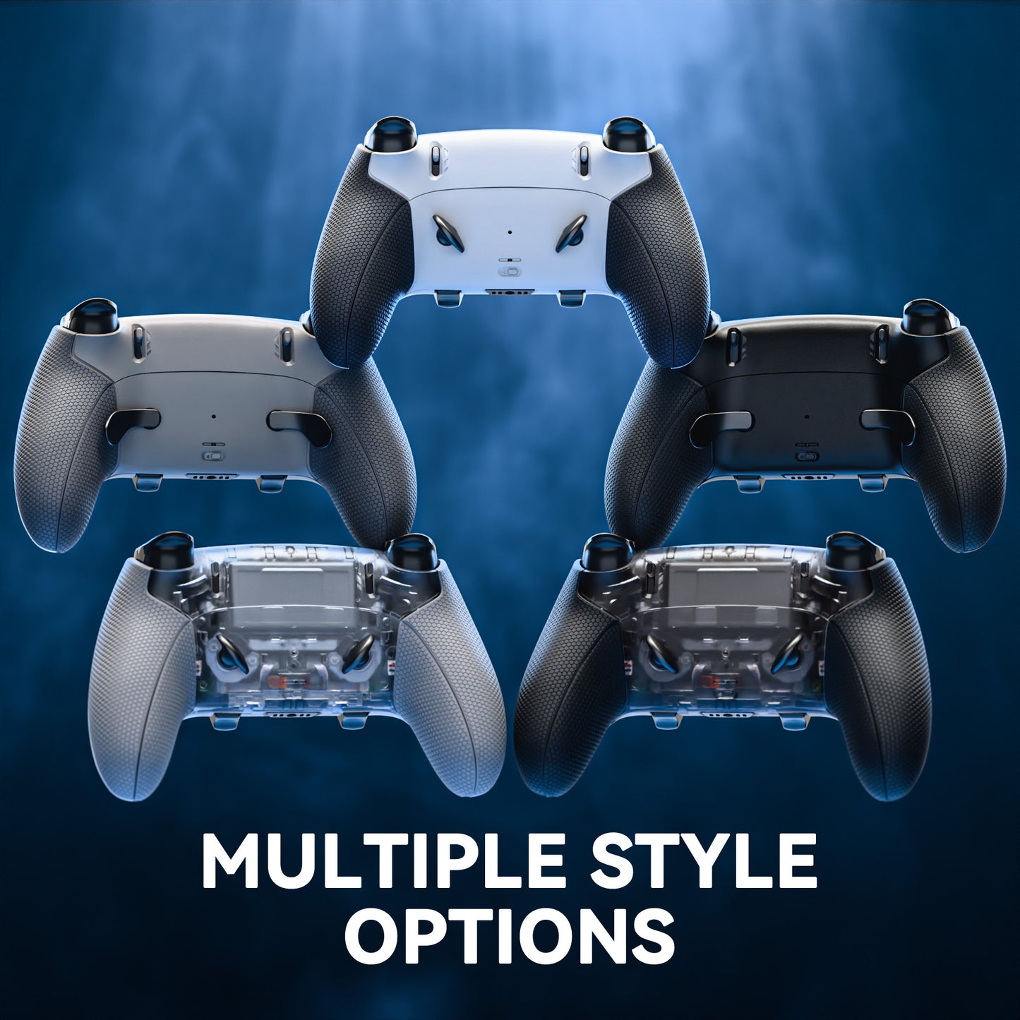eXtremeRate Beyond-ARC Bottom Shell Kit for PS5 Edge Controller (Black)