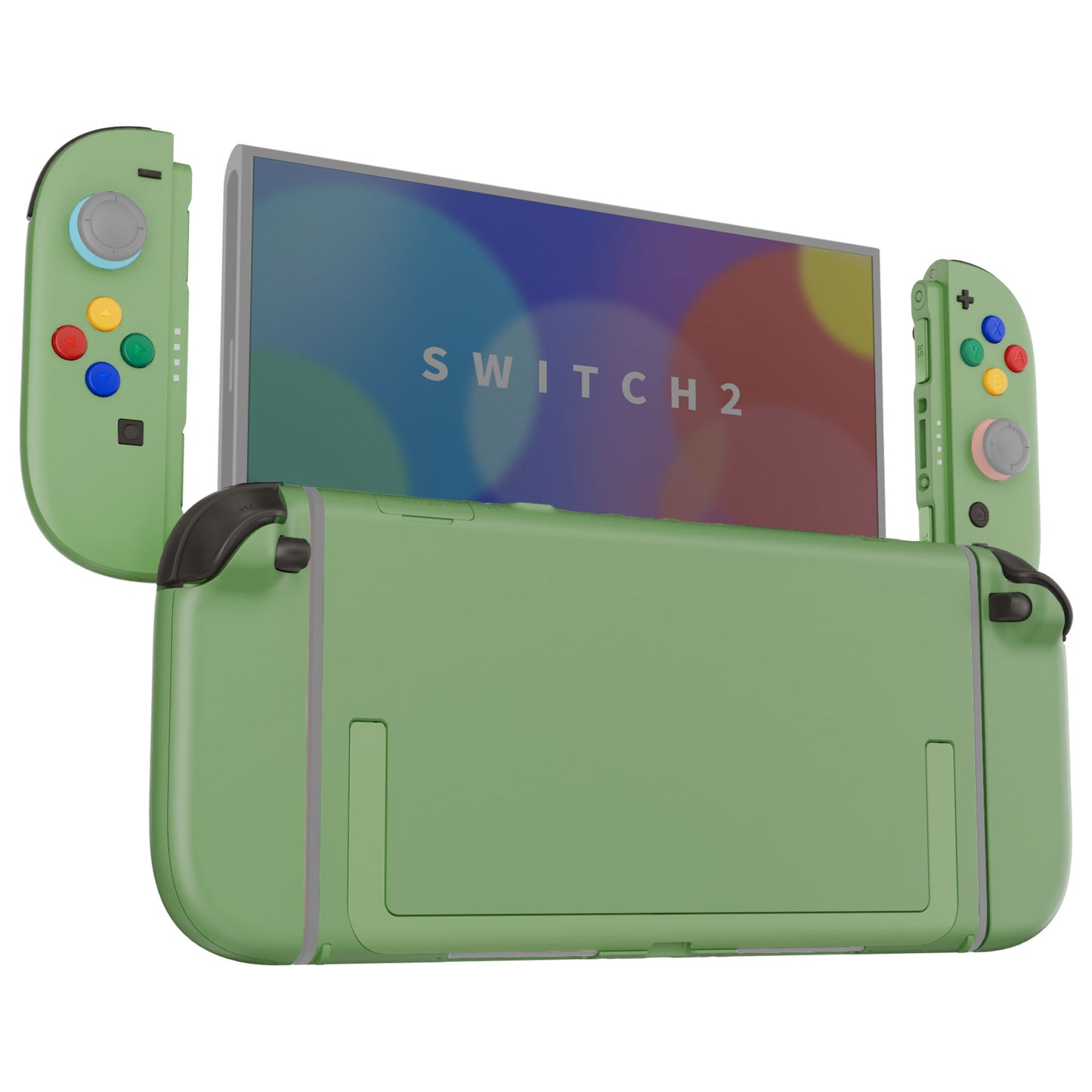 eXtremeRate Nintendo Switch 2対応交換フルセットシェル&ボタン - デラックス版【抹茶グリーン】
