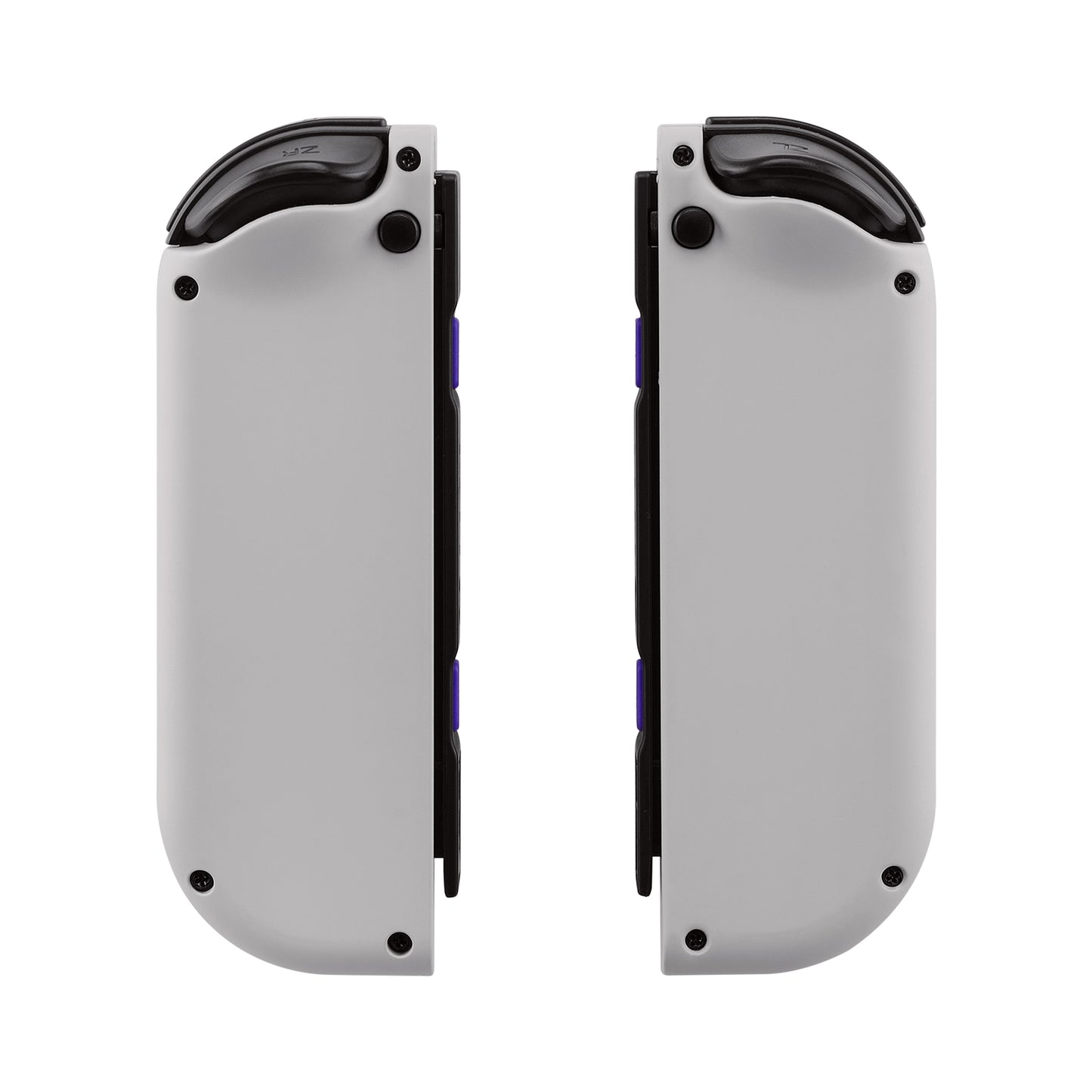 eXtremeRate NS Switch用ジョイコン交換フルセットシェルケース、方向キーバージョンボタン付き【クラシックSNESスタイル】