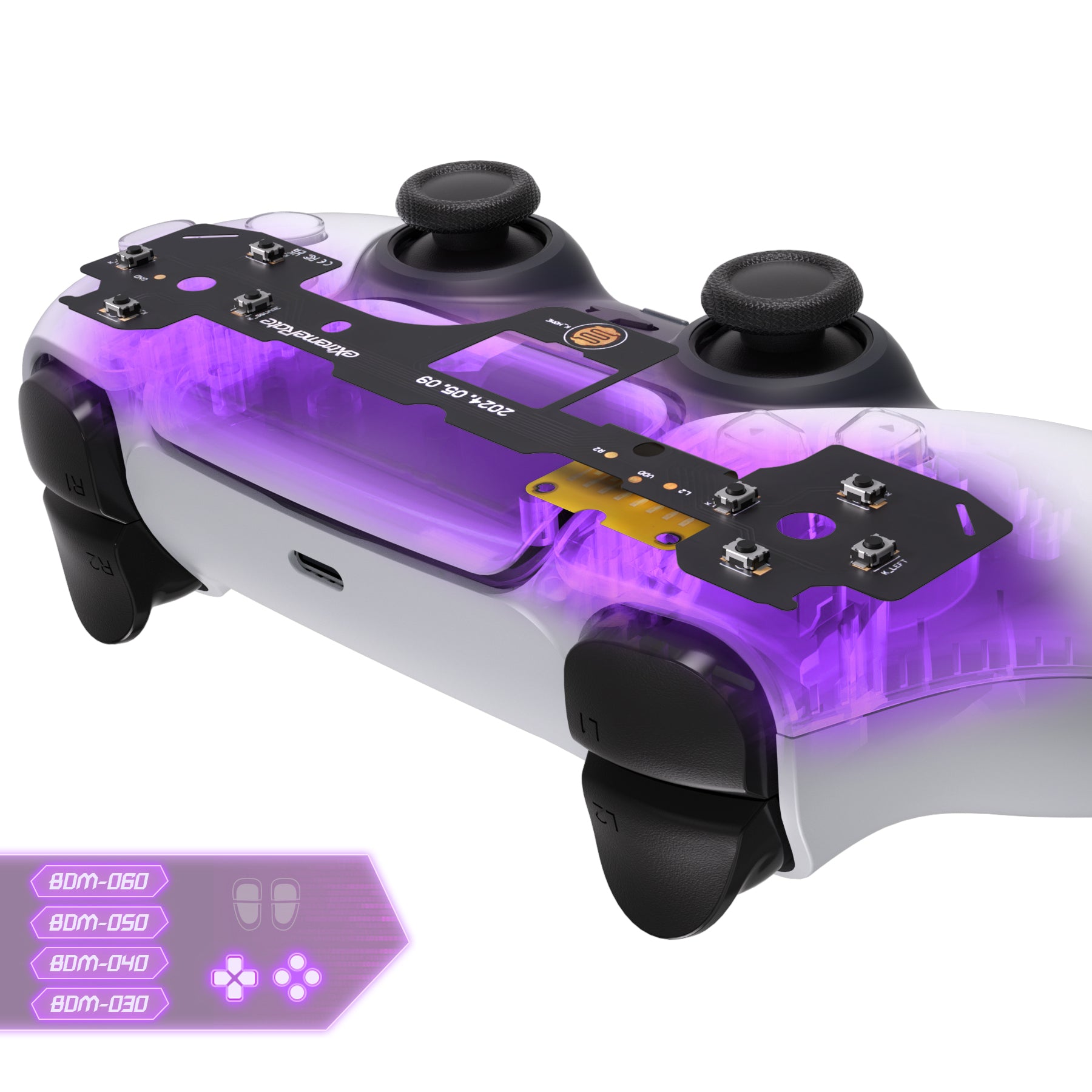 eXtremeRate PS5コントローラーBDM-030/040/050/060対応用カスタム触覚