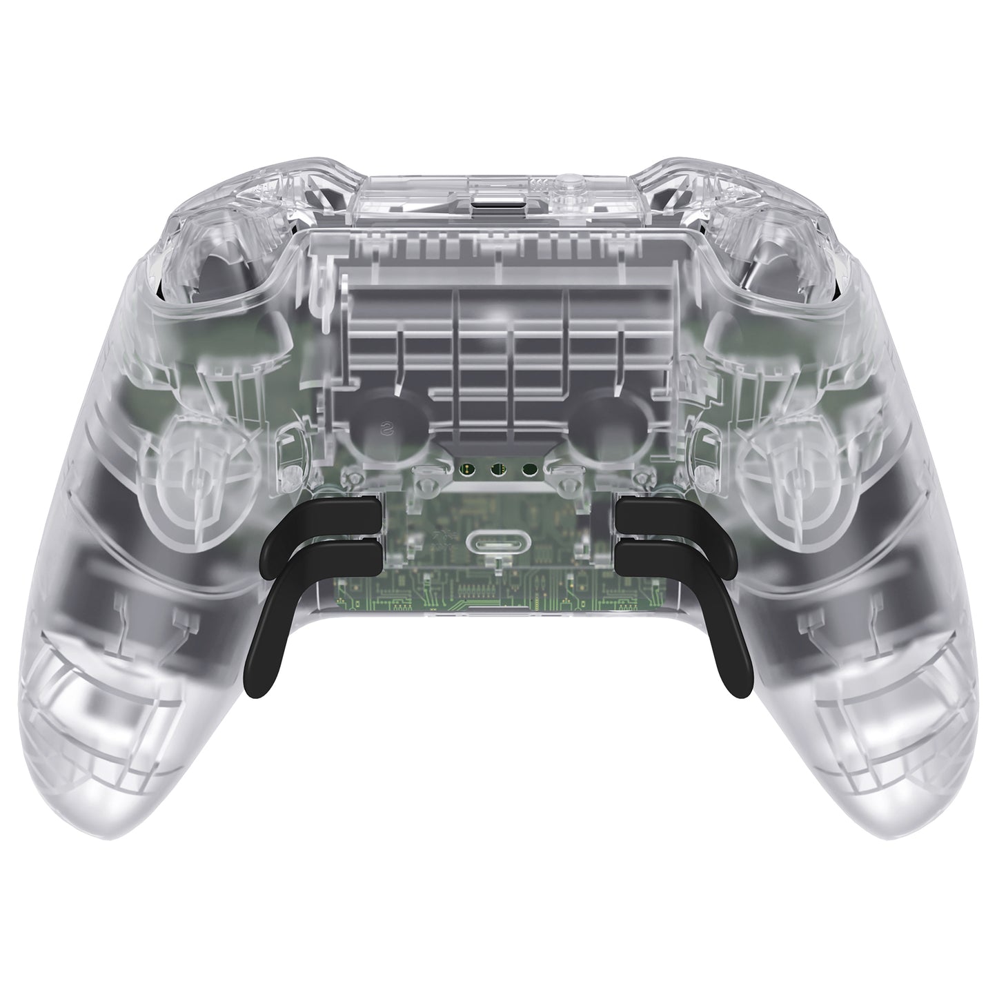 eXtremeRate Xbox One Elite Series 2&Elite 2 Coreコントローラー(モデル1797)用交換 フルセットシェル&ボタン【クリア】