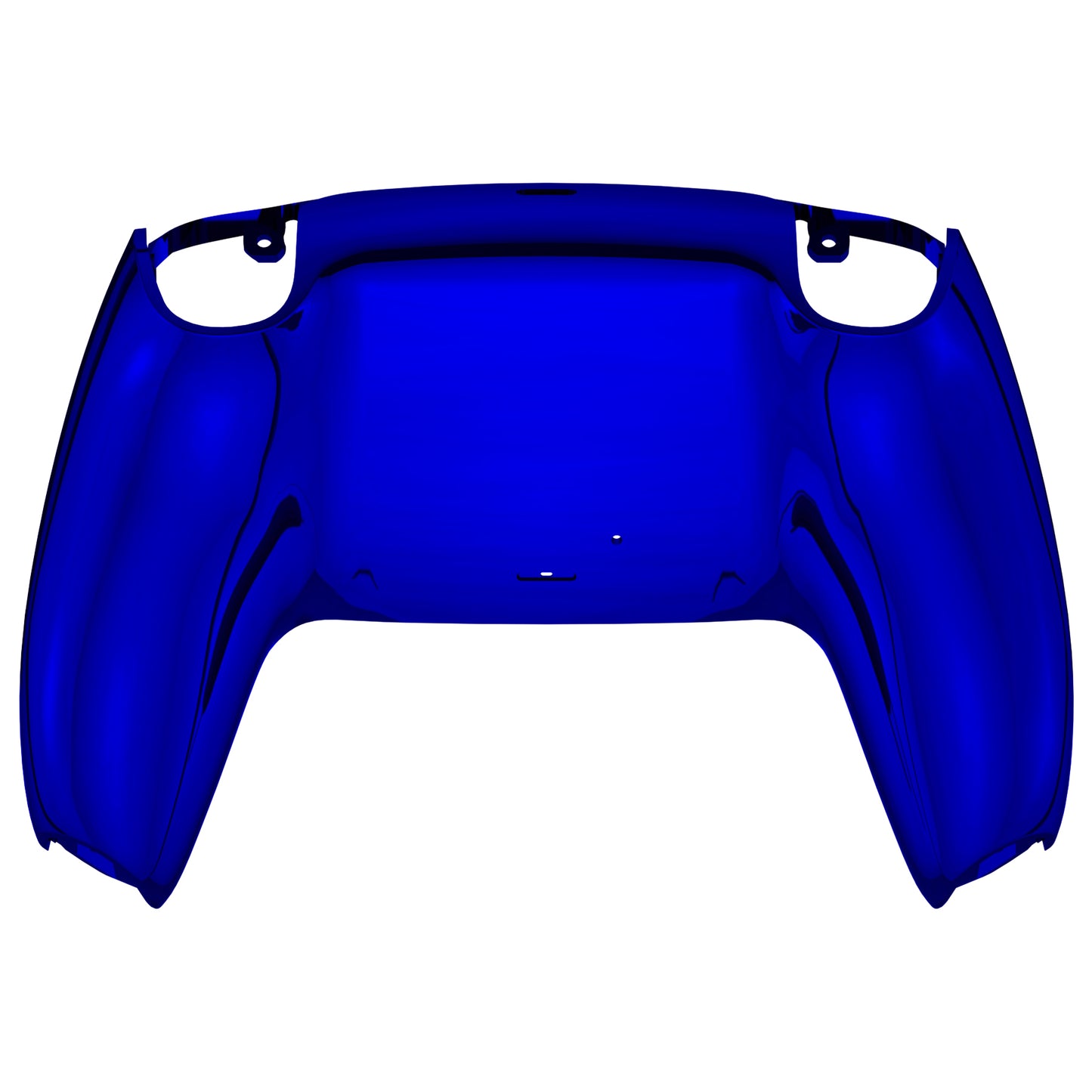 eXtremeRate PS5コントローラーBDM-010/020/030/040/050対応交換対応用バックハウジングボトムシェル【クロームブルーグロッシー】