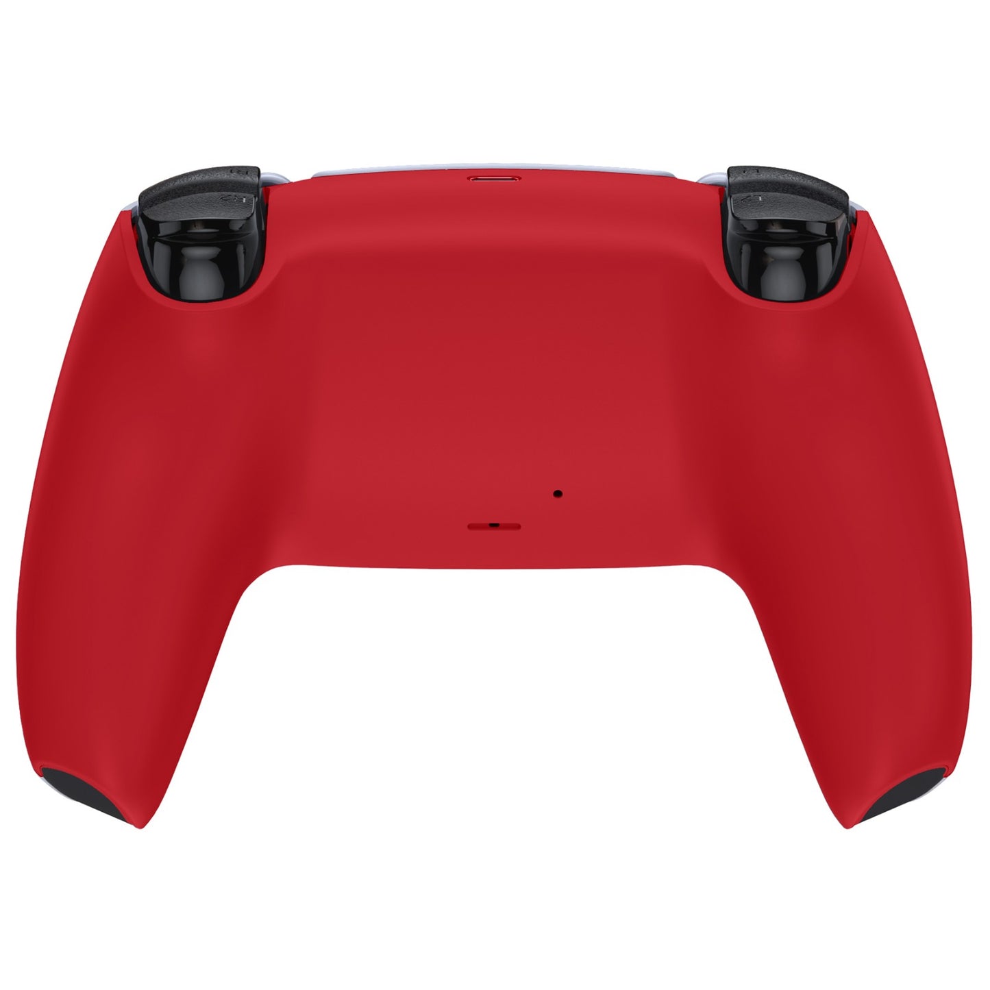 eXtremeRate PS5コントローラーBDM-010/020/030/040/050対応交換対応用バックハウジングボトムシェル【パッションレッド】
