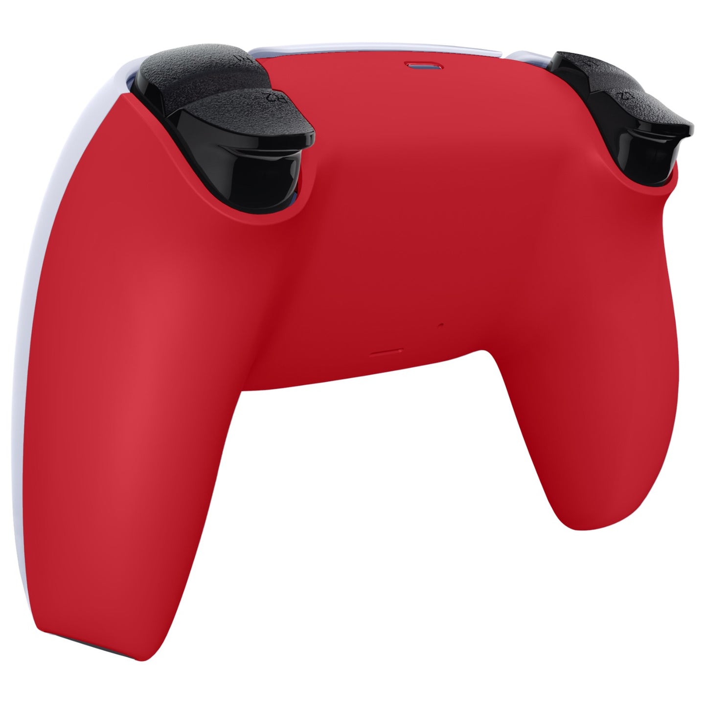 eXtremeRate PS5コントローラーBDM-010/020/030/040/050対応交換対応用バックハウジングボトムシェル【パッションレッド】