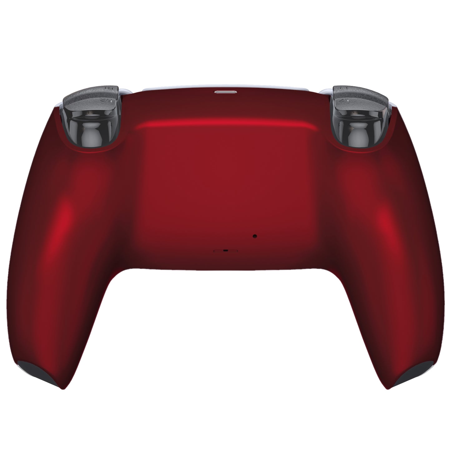 eXtremeRate PS5コントローラーBDM-010/020/030/040/050対応交換対応用バックハウジングボトムシェル【スカーレットレッド】