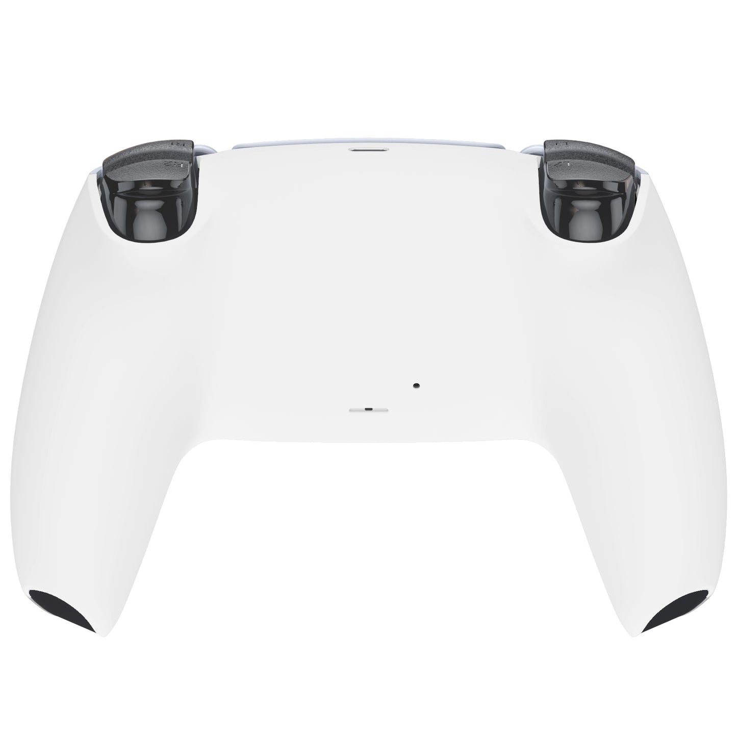eXtremeRate PS5コントローラーBDM-010/020/030/040/050対応交換対応用バックハウジングボトムシェル【ホワイト】