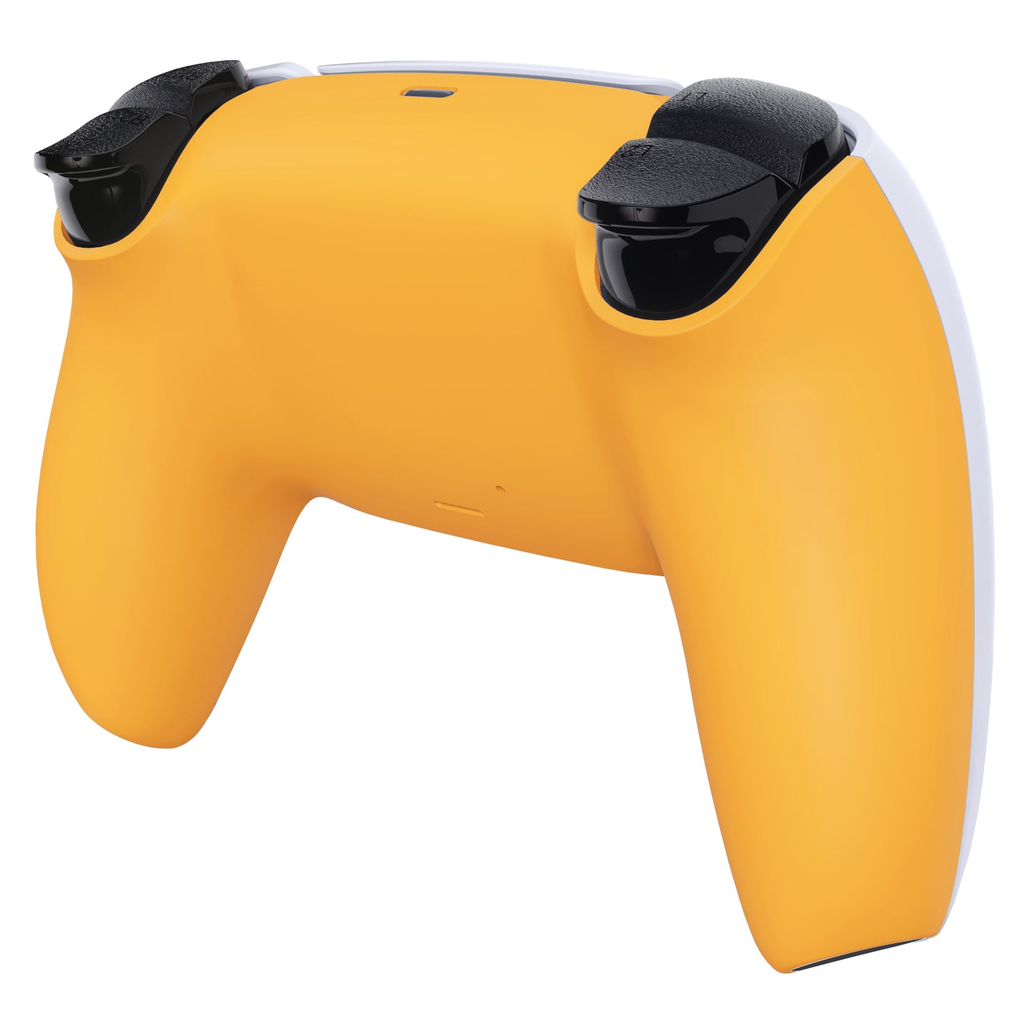 eXtremeRate PS5コントローラーBDM-010/020/030/040/050対応交換対応用バックハウジングボトムシェル【イエロー】