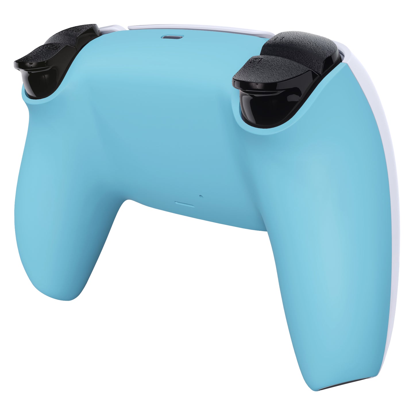 eXtremeRate PS5コントローラーBDM-010/020/030/040/050対応交換対応用バックハウジングボトムシェル【ヘブンブルー】