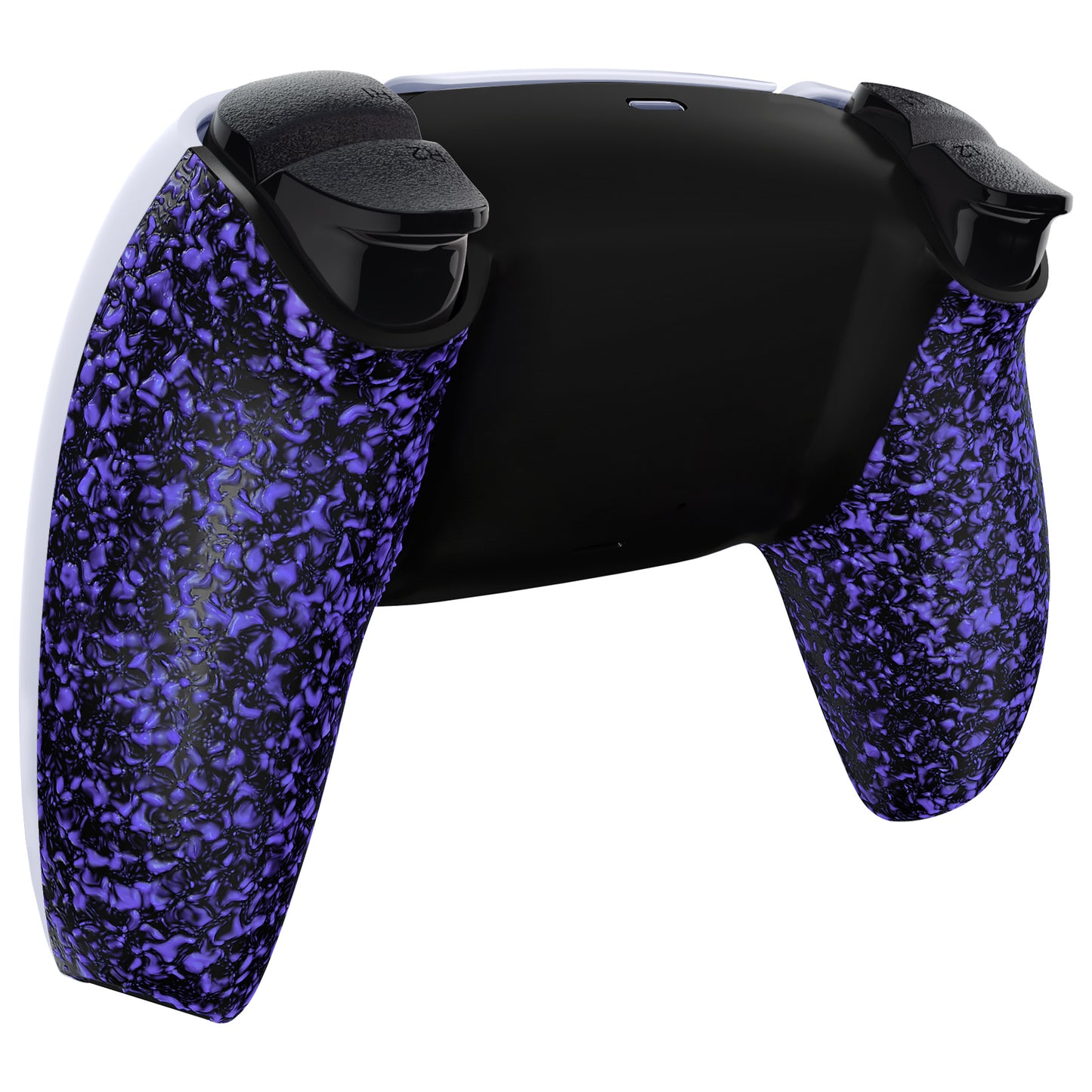 eXtremeRate PS5コントローラーBDM-010/020/030/040/050対応交換対応用バックハウジングボトムシェル【パープル】