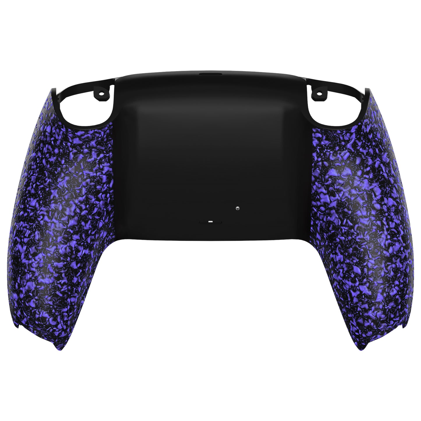 eXtremeRate PS5コントローラーBDM-010/020/030/040/050対応交換対応用バックハウジングボトムシェル【パープル】