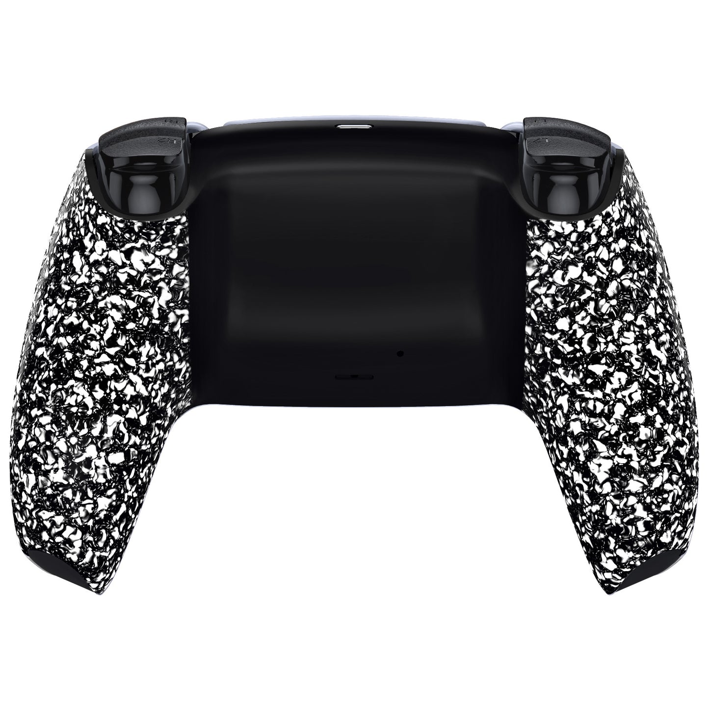 eXtremeRate PS5コントローラーBDM-010/020/030/040/050対応交換対応用バックハウジングボトムシェル【テクスチャードホワイト】