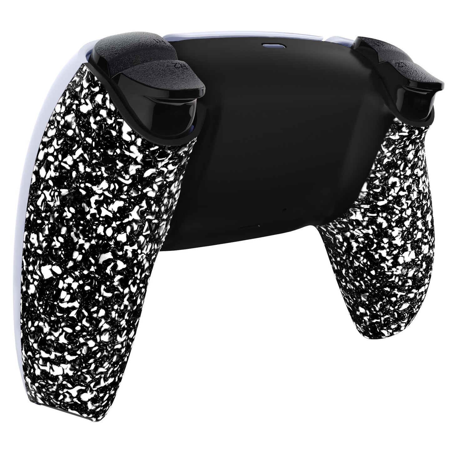 eXtremeRate PS5コントローラーBDM-010/020/030/040/050対応交換対応用バックハウジングボトムシェル【テクスチャードホワイト】