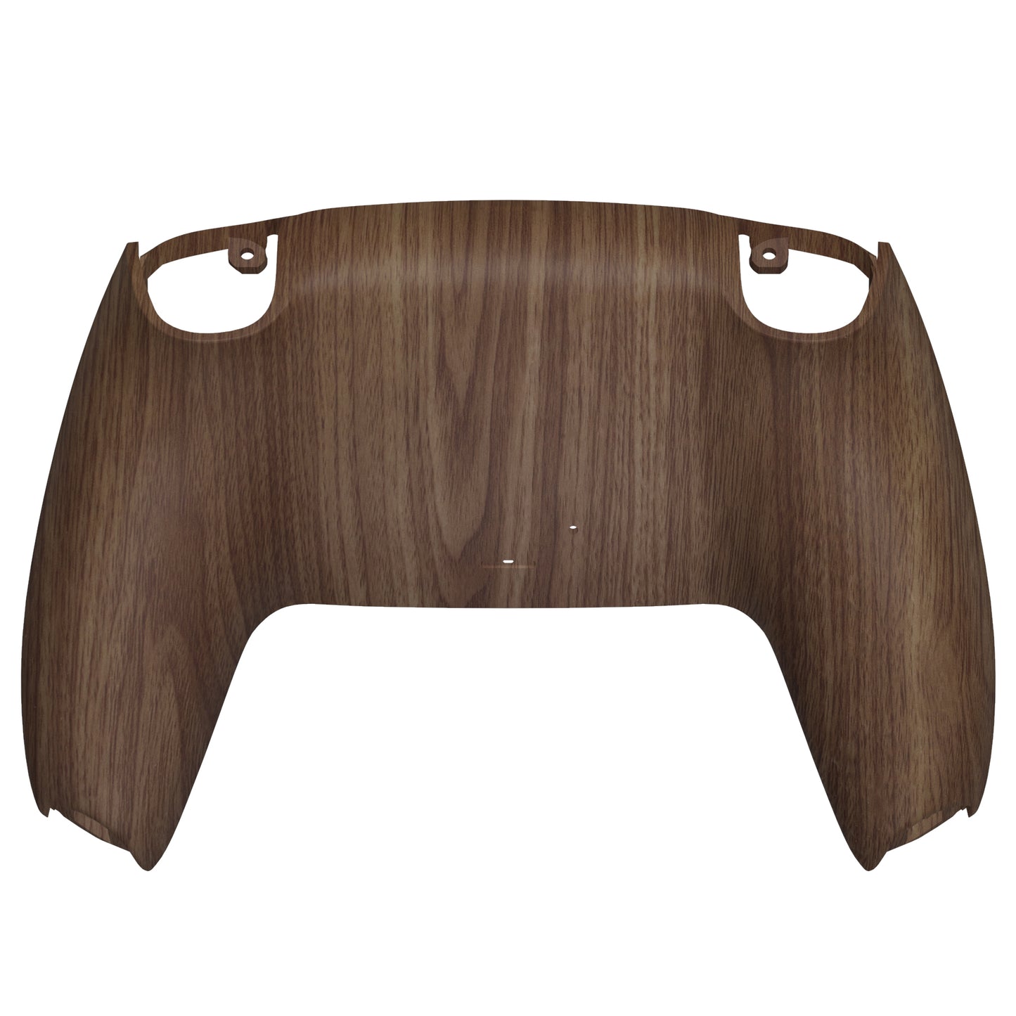 eXtremeRate PS5コントローラーBDM-010/020/030/040/050対応交換対応用バックハウジングボトムシェル【木目調デザイン】