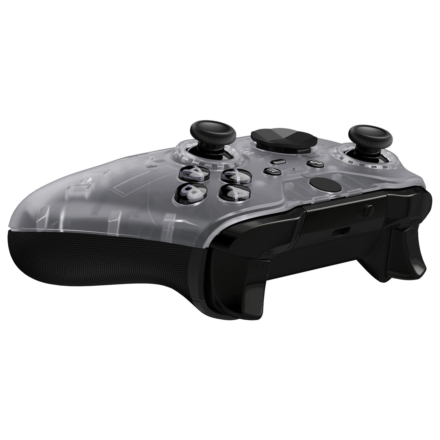 eXtremeRate Xbox One Elite Series 2&Elite 2 Coreコントローラー(モデル1797)用交換フロントハウジングシェルケース&アクセントリング【クリア】