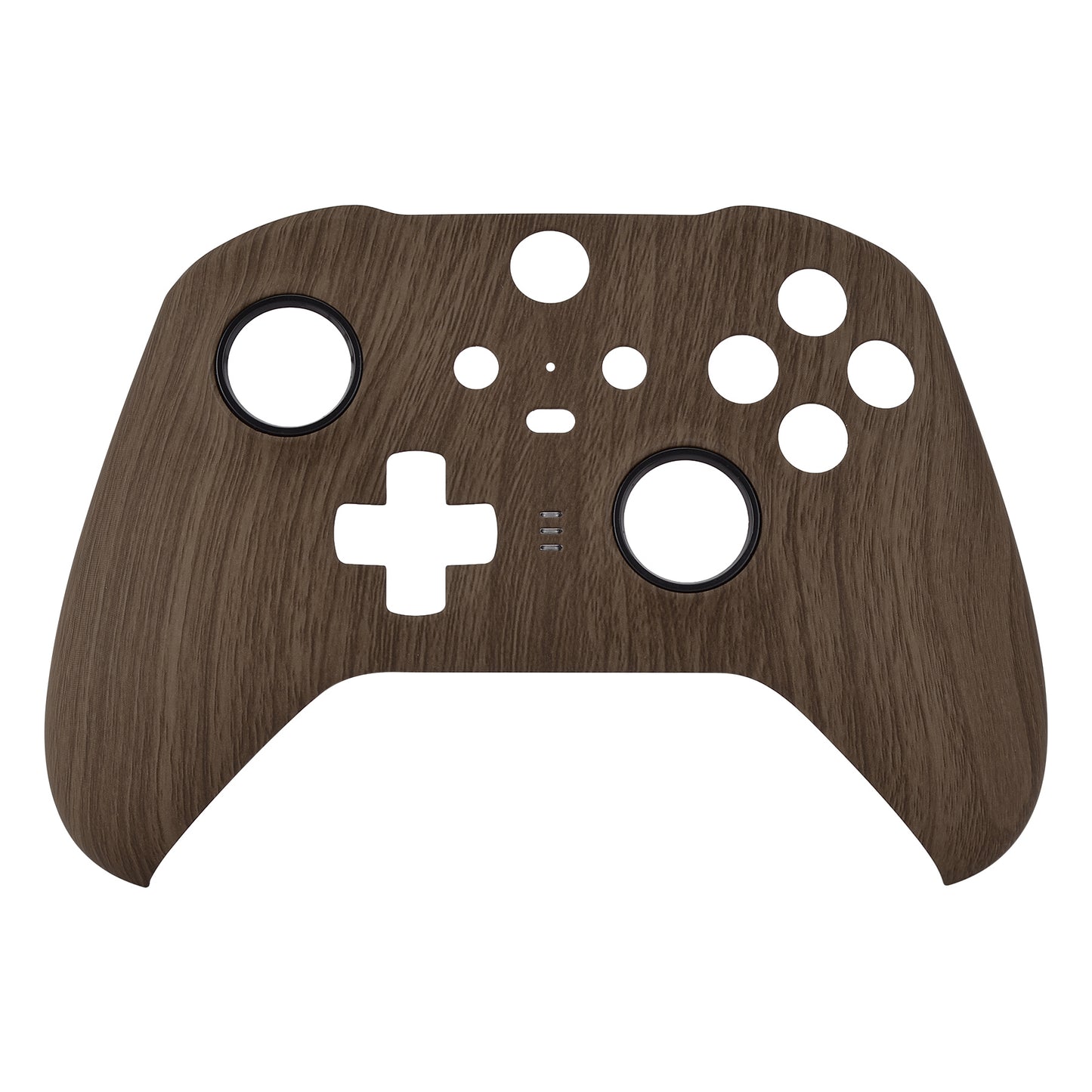 eXtremeRate Xbox One Elite Series 2&Elite 2 Coreコントローラー(モデル1797)用交換フロントハウジングシェルケース&アクセントリング【木目調デザイン】