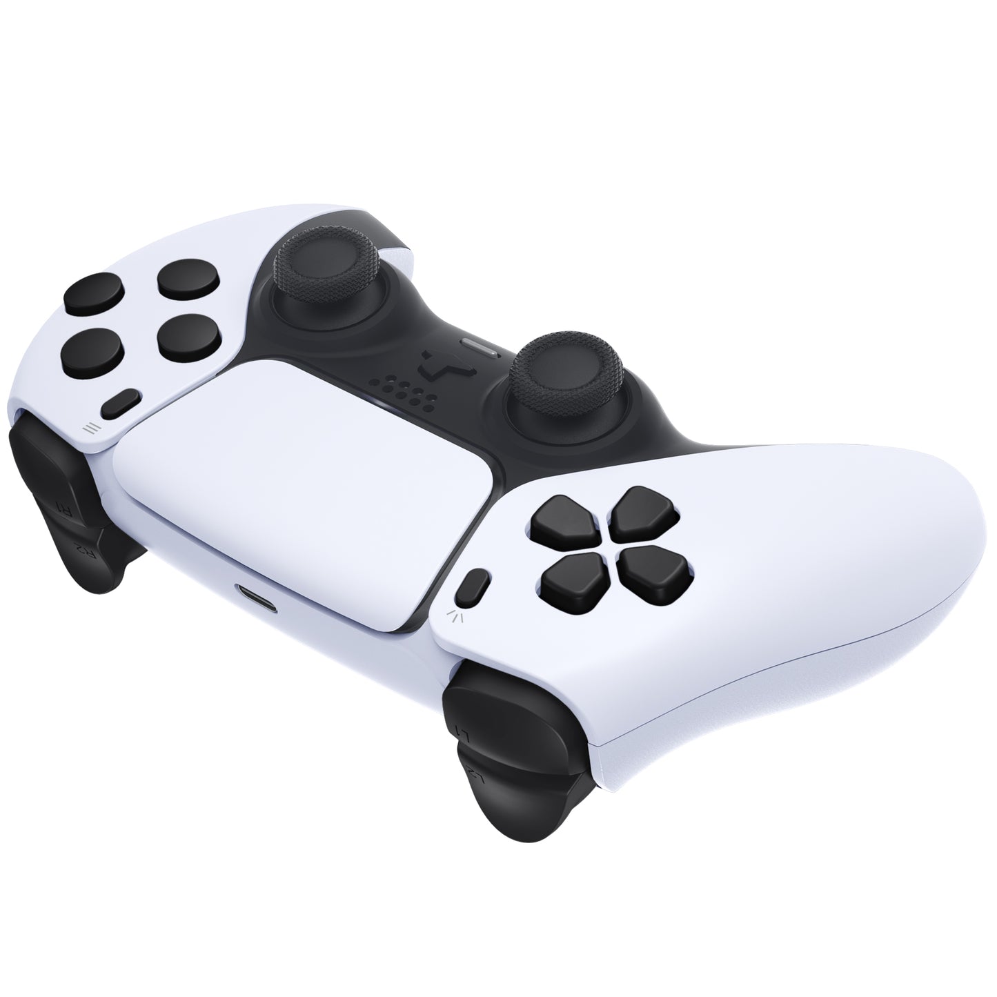 eXtremeRate PS5コントローラーBDM-010/020対応交換対応用フルセットボタン【ブラック】