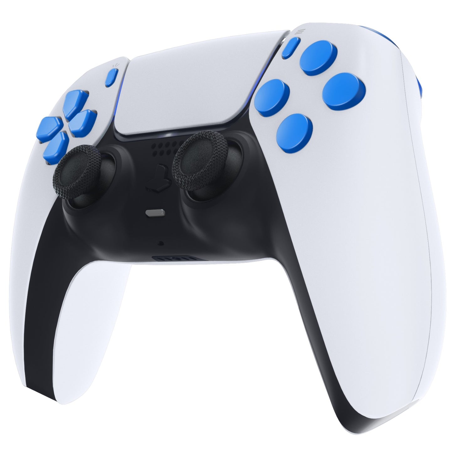 eXtremeRate PS5コントローラーBDM-010/020対応交換対応用フルセットボタン【ブルー】