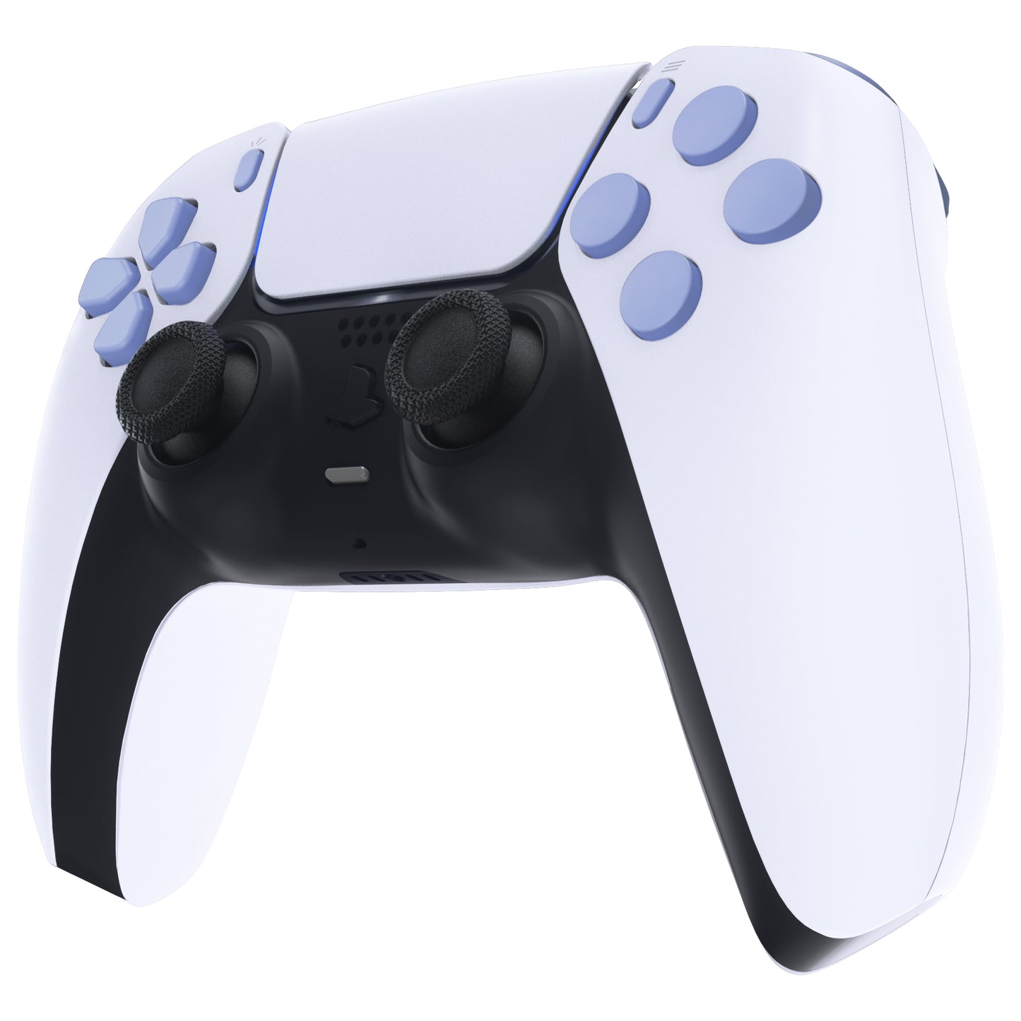 eXtremeRate PS5コントローラーBDM-010/020対応交換対応用フルセットボタン【ライトバイオレット】