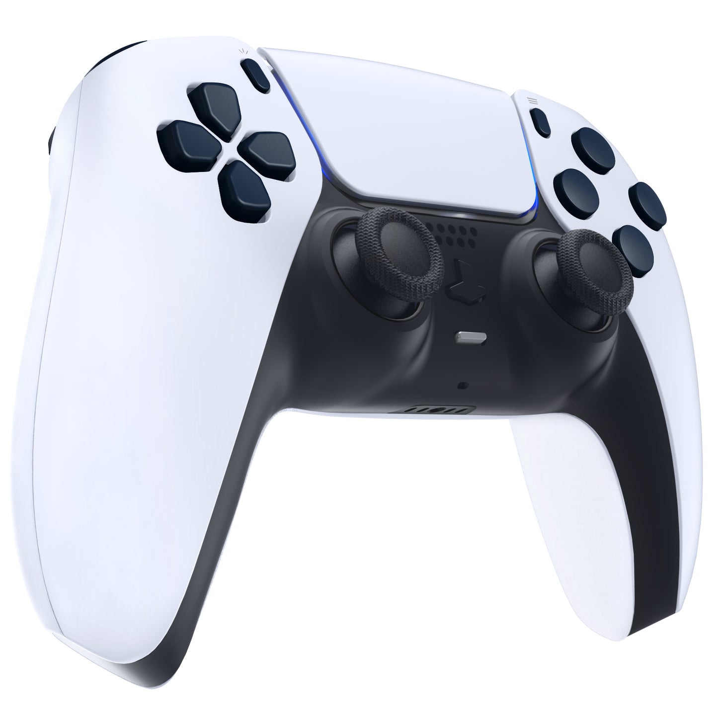 eXtremeRate PS5コントローラーBDM-010/020対応交換対応用フルセットボタン【ミッドナイトブルー】