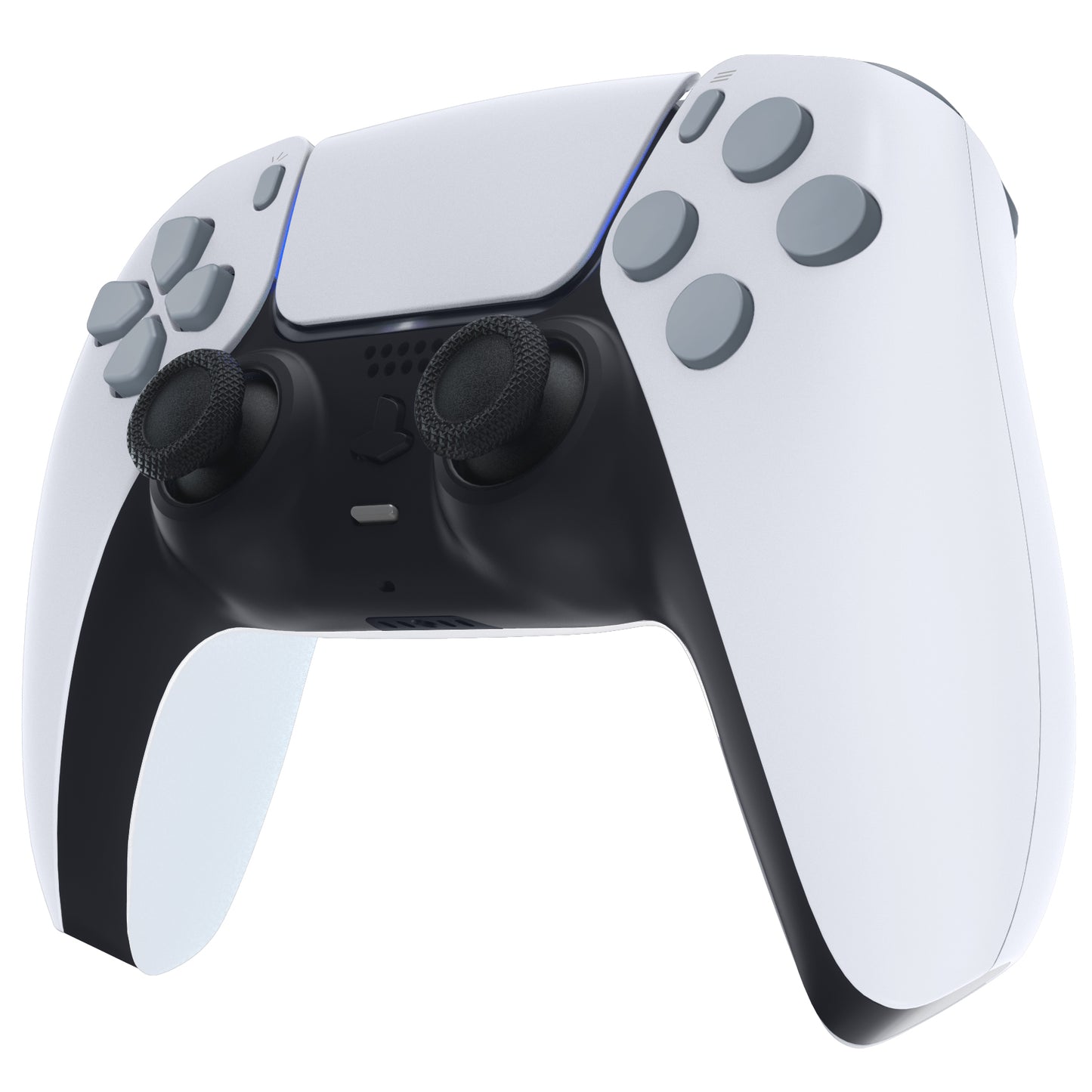 eXtremeRate PS5コントローラーBDM-010/020対応交換対応用フルセットボタン【ニューホープグレイ】