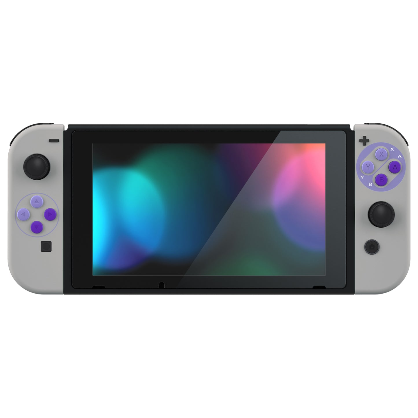 eXtremeRate Nintendo Switch用交換フルセットシェル&ボタン【クラシックSNESスタイル】