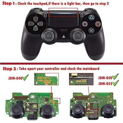 eXtremeRate Retail Classics SNES Style Soft Touch Front Back Shell Touchpad for PS4 Controller, Replacement Housing Shell with Face Buttons for ps4 Slim ps4 Pro CUH-ZCT2 Controller - SP4SX08