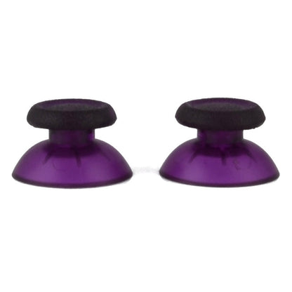 eXtremeRate Retail Clear Purple Custom Thumbsticks Analog Stick Part for ps4 Controll - P4J0114Q