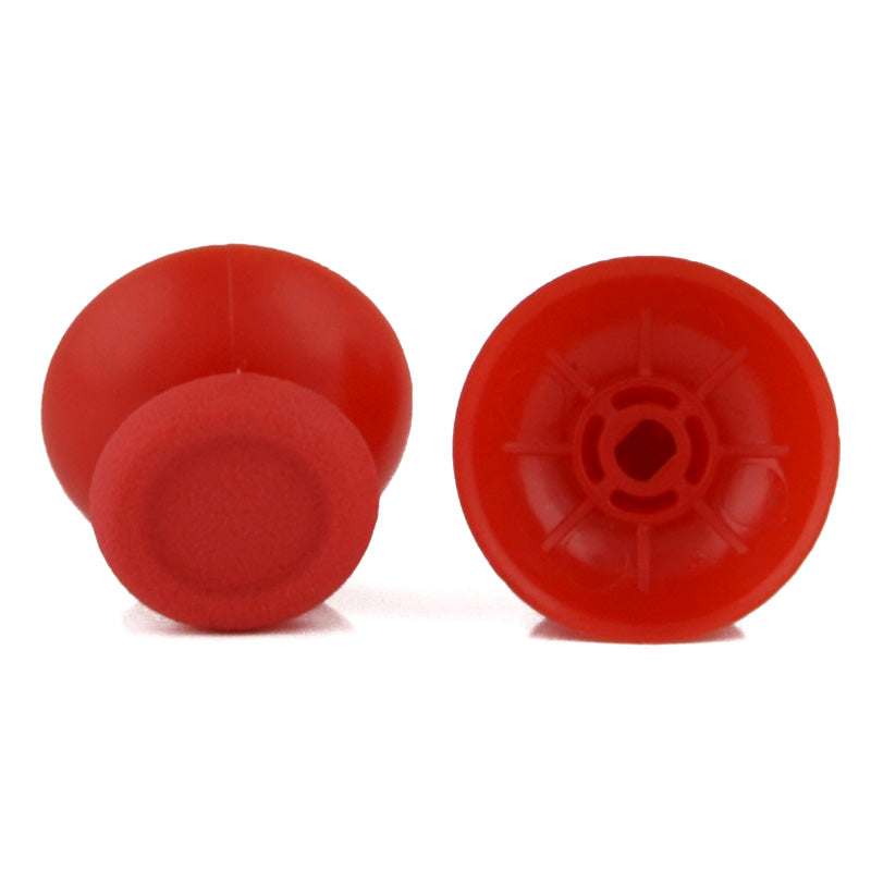 eXtremeRate Retail Solid Red Analog Thumbsticks Buttons Repair for ps4 Controller - P4J0101