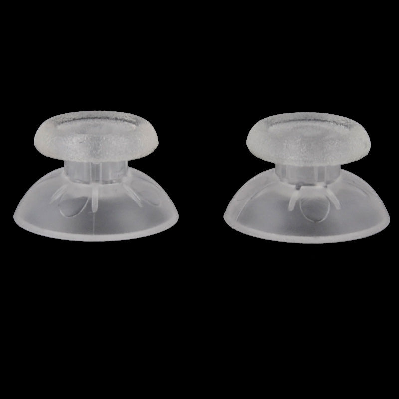 eXtremeRate Retail Clear Custom Thumbsticks Analog Stick Part for ps4 Controll - P4J0116