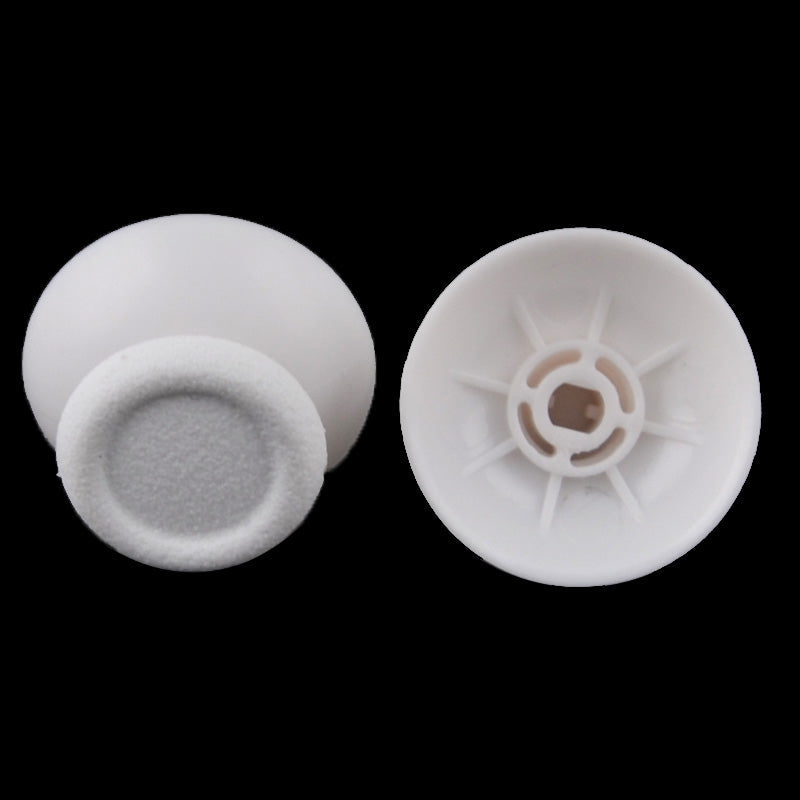 eXtremeRate Retail Solid White Analog Thumbsticks Buttons Repair for ps4 Controller - P4J0110Q