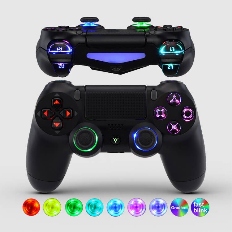 PS4 カスタムコントローラー PS4 / PC 対応 カスタムコントローラー ボタンタイプ - MERKA.G