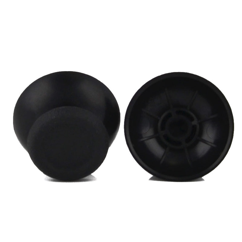 eXtremeRate Retail Solid Black Analog Thumbsticks Buttons Repair for ps4 Controller - P4J0109