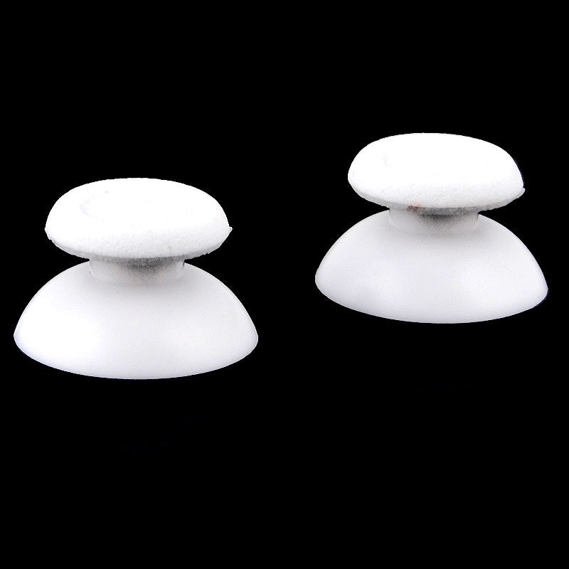 eXtremeRate Retail Solid White Analog Thumbsticks Buttons Repair for ps4 Controller - P4J0110Q