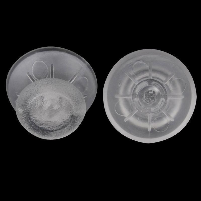 eXtremeRate Retail Clear Custom Thumbsticks Analog Stick Part for ps4 Controll - P4J0116