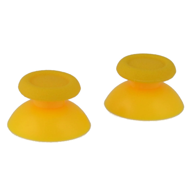 eXtremeRate Retail Solid Yellow Analog Thumbsticks Buttons Repair for ps4 Controller - P4J0104