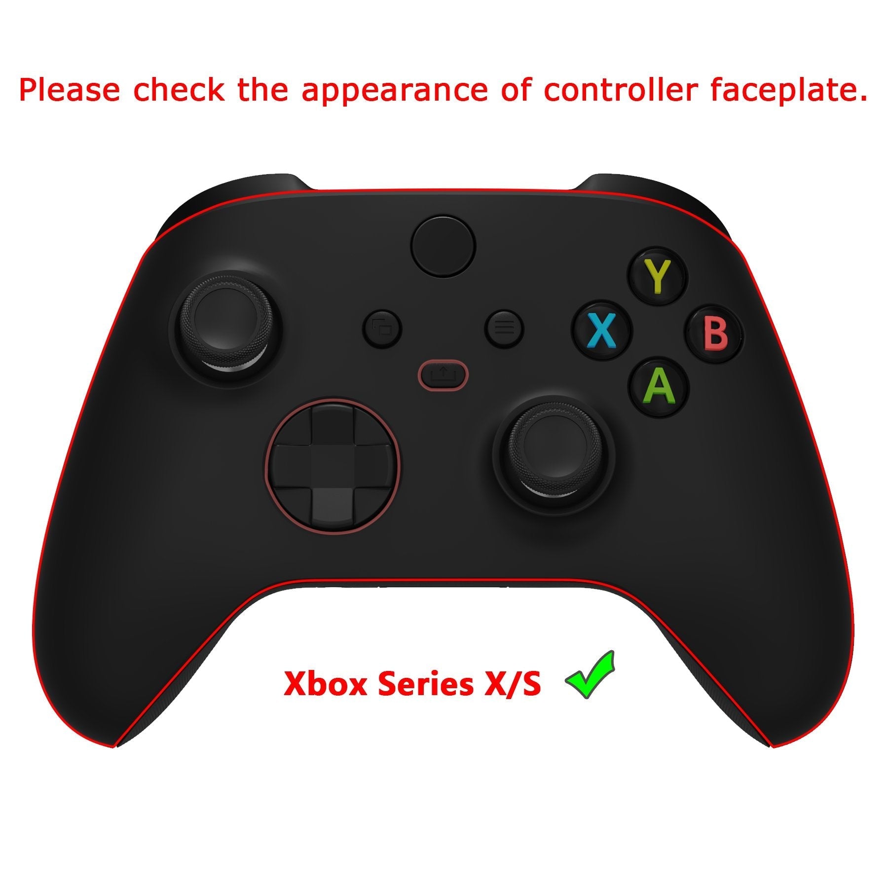 eXtremeRate Retail Textured Blue HOPE Remappable Remap Kit for Xbox Series X/S Controller, Upgrade Boards & Redesigned Back Shell & Side Rails & Back Buttons for Xbox Core Controller - Controller NOT Included - RX3P3044