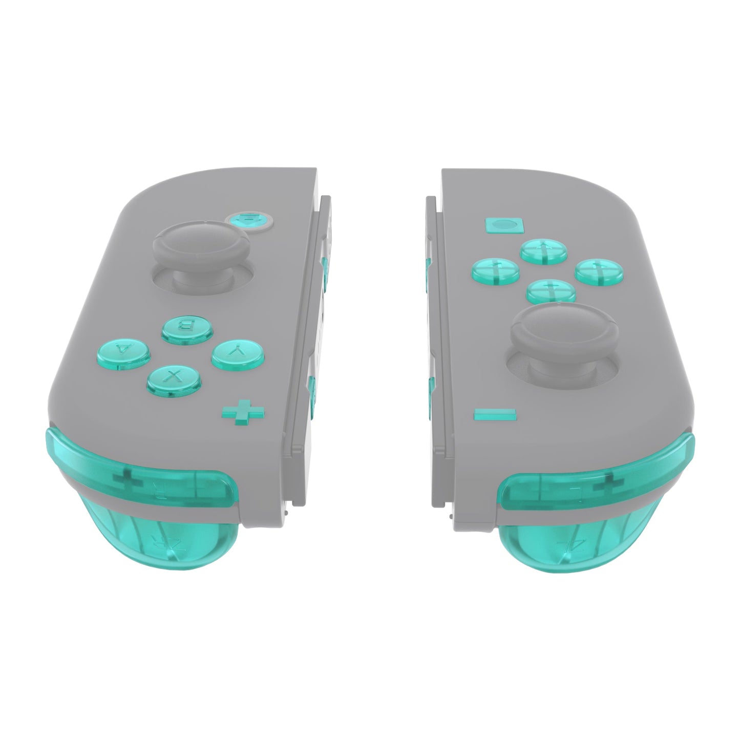 eXtremeRate Retail Emerald Green Replacement DIY Colorful ABXY Buttons Directions Keys Repair Kits with Tools for NS Switch JoyCon & OLED JoyCon - JoyCon Shell NOT Included - AJ115