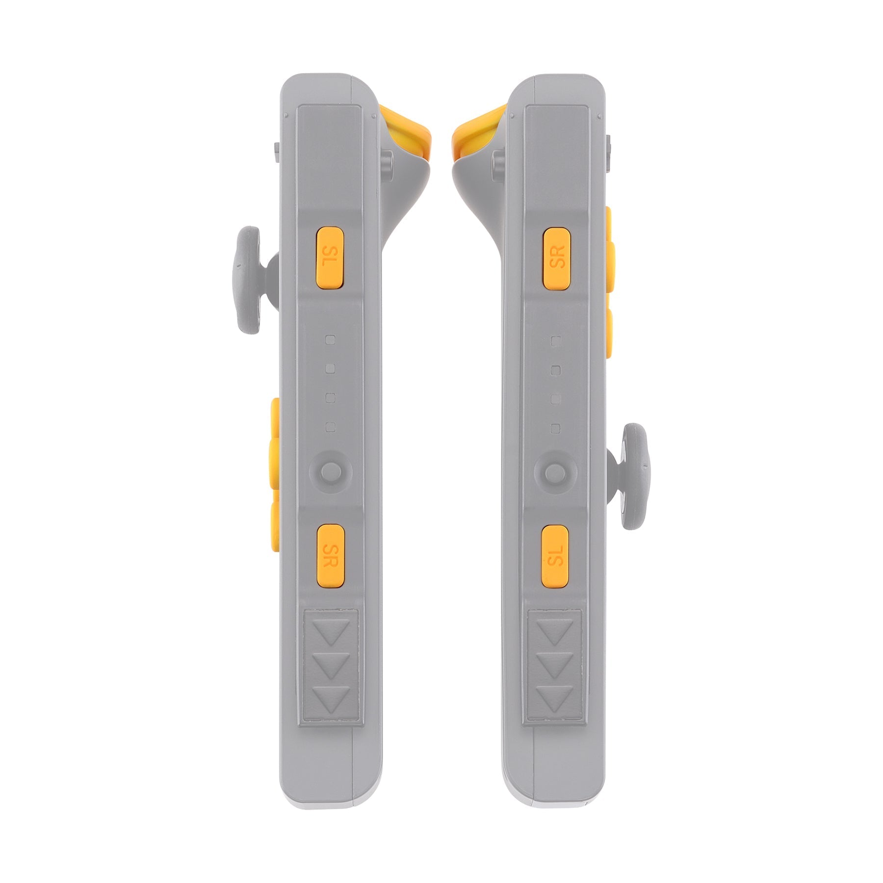 eXtremeRate Retail Caution Yellow Replacement ABXY Direction Keys SR SL L R ZR ZL Trigger Buttons Springs, Full Set Buttons Repair Kits with Tools for NS Switch JoyCon & OLED JoyCon - JoyCon Shell NOT Included- AJ205