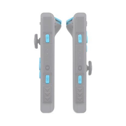 eXtremeRate Retail Heaven Blue Replacement ABXY Direction Keys SR SL L R ZR ZL Trigger Buttons Springs, Full Set Buttons Repair Kits with Tools for NS Switch JoyCon & OLED JoyCon - JoyCon Shell NOT Included- AJ207