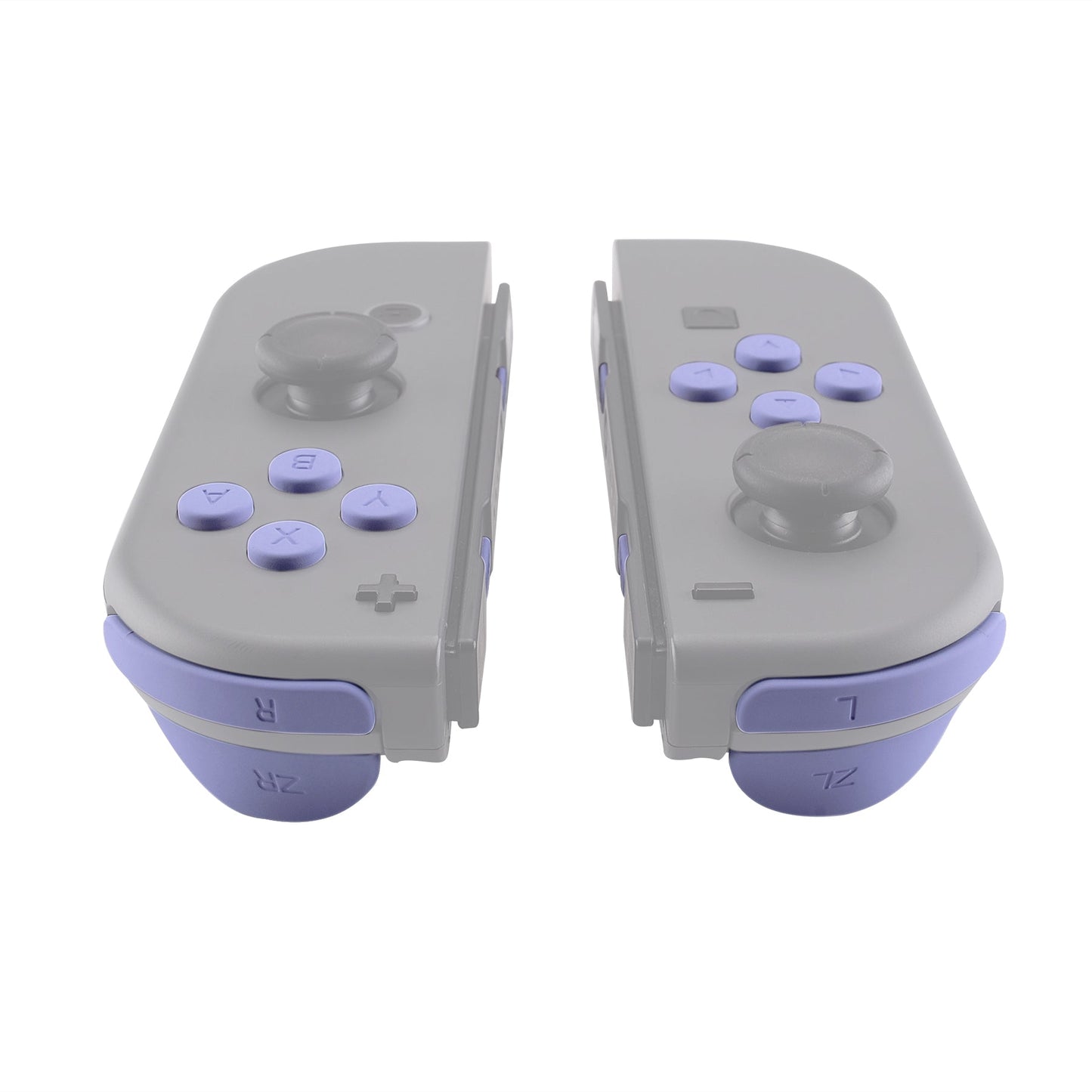 eXtremeRate Retail Light Violet Replacement ABXY Direction Keys SR SL L R ZR ZL Trigger Buttons Springs, Full Set Buttons Repair Kits with Tools for NS Switch JoyCon & OLED JoyCon - JoyCon Shell NOT Included  - AJ209