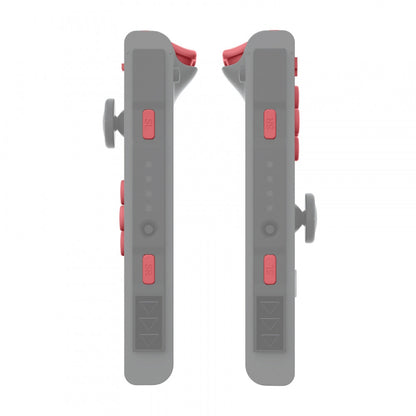 eXtremeRate Retail Indian Red Replacement ABXY Direction Keys SR SL L R ZR ZL Trigger Buttons Springs, Full Set Buttons Repair Kits with Tools for NS Switch JoyCon & OLED JoyCon - JoyCon Shell NOT Included - AJ219