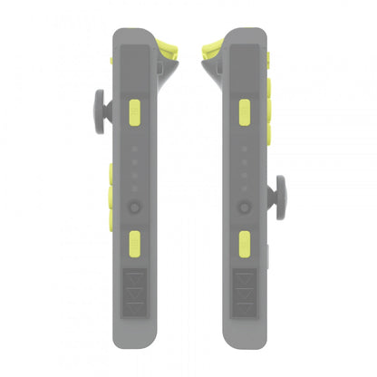 eXtremeRate Retail Lemon Yellow Replacement ABXY Direction Keys SR SL L R ZR ZL Trigger Buttons Springs, Full Set Buttons Repair Kits with Tools for NS Switch JoyCon & OLED JoyCon - JoyCon Shell NOT Included - AJ225